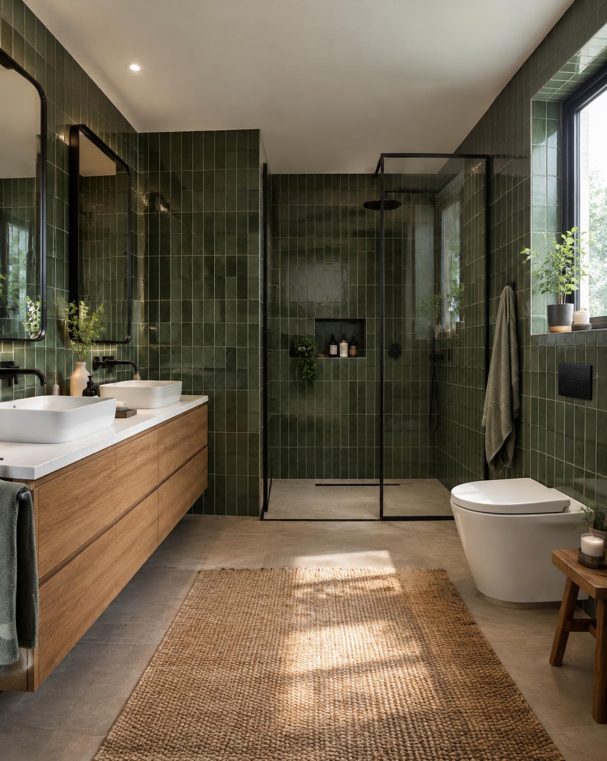 Badkamer met inloopdouche